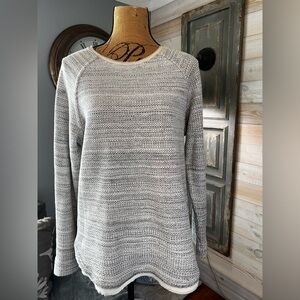 Vince Light Gray Women's Crew Neck Sweater